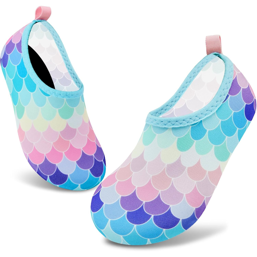 Kids Water Shoes For Girls And Boys Quick Dry Aqua Socks For Beach Swim And Outdoor Sports