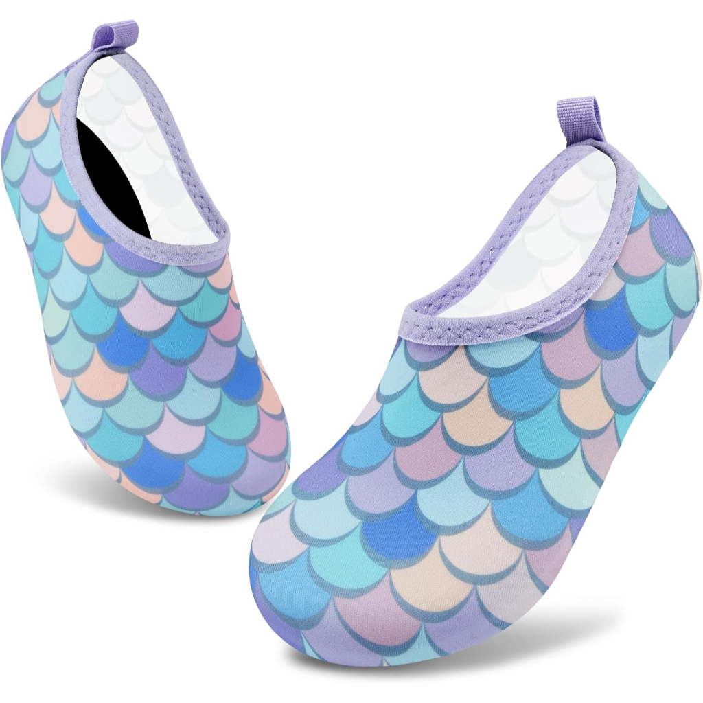 Kids Water Shoes For Girls And Boys Quick Dry Aqua Socks For Beach Swim And Outdoor Sports