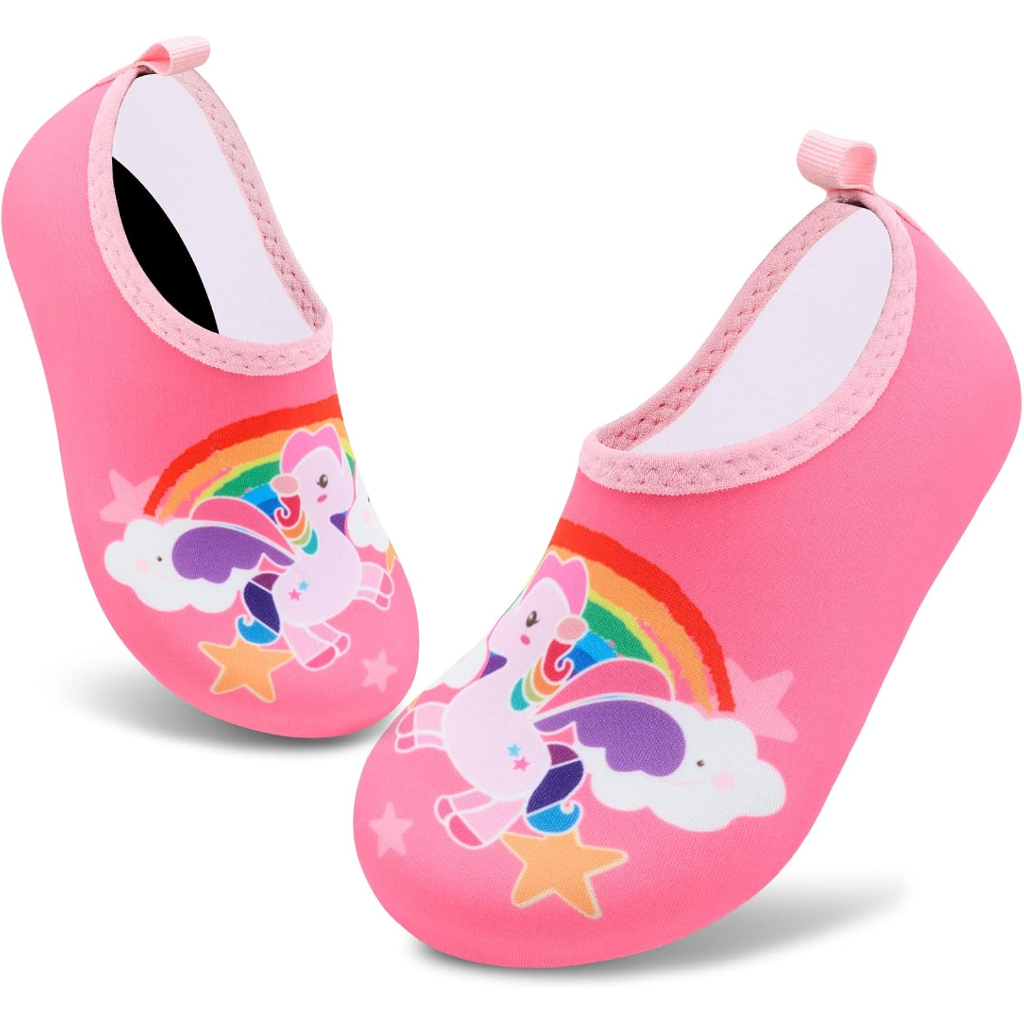 Kids Water Shoes For Girls And Boys Quick Dry Aqua Socks For Beach Swim And Outdoor Sports