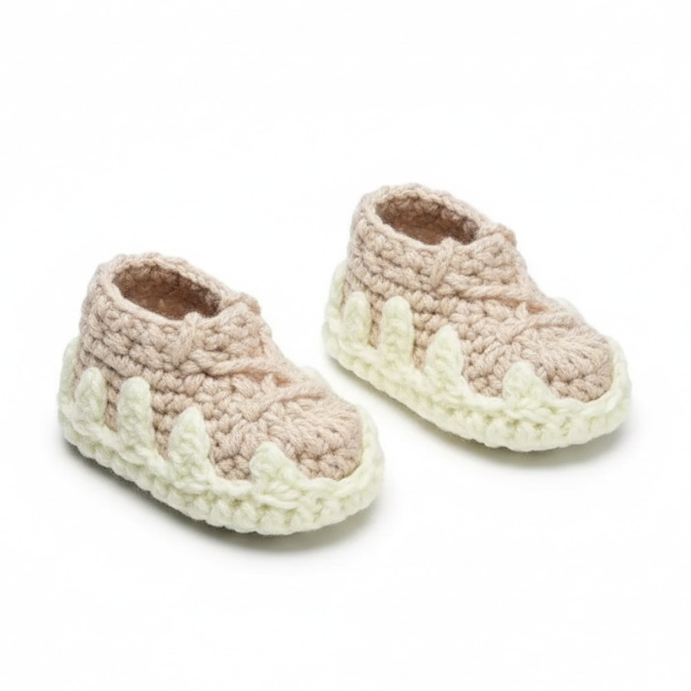 Toddlers Handcrafted Knitted Shoes