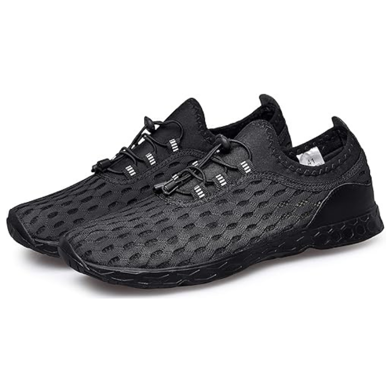 Quick Dry Mesh Shoes With Slip Resistant Sole For Water Activities