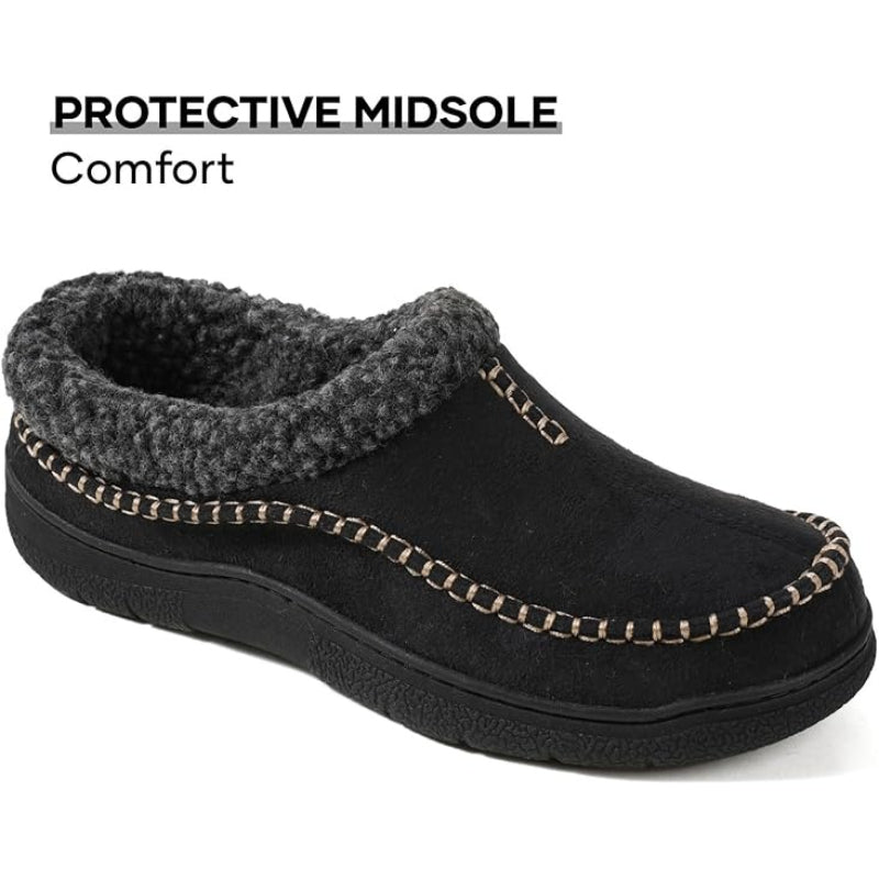 Slip On Moccasin Slippers Comfortable For Indoor And Outdoor Use
