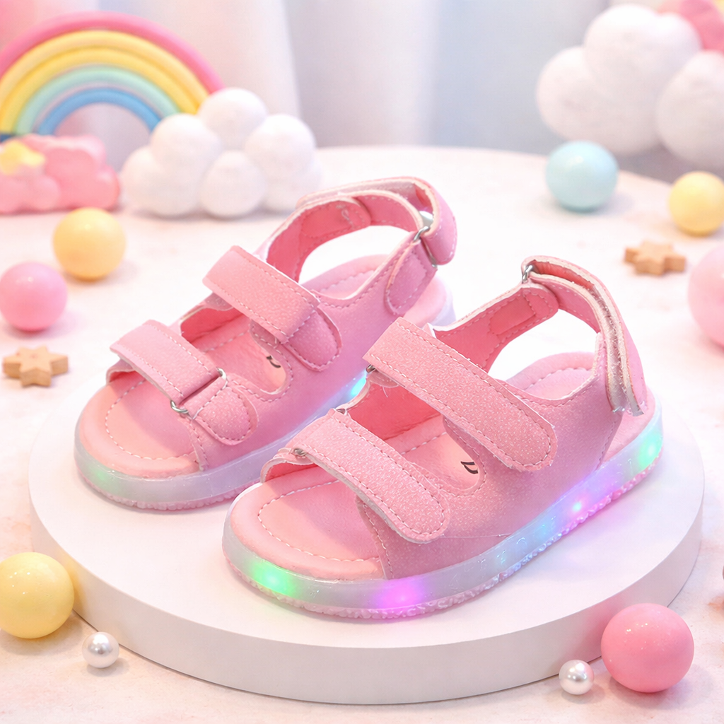 The Non Slip Led Casual Shoes For Babies