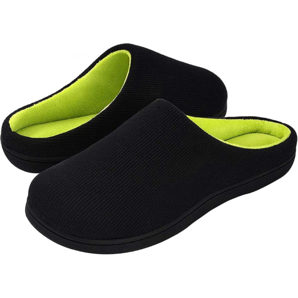 Two Tone Memory Foam Slipper