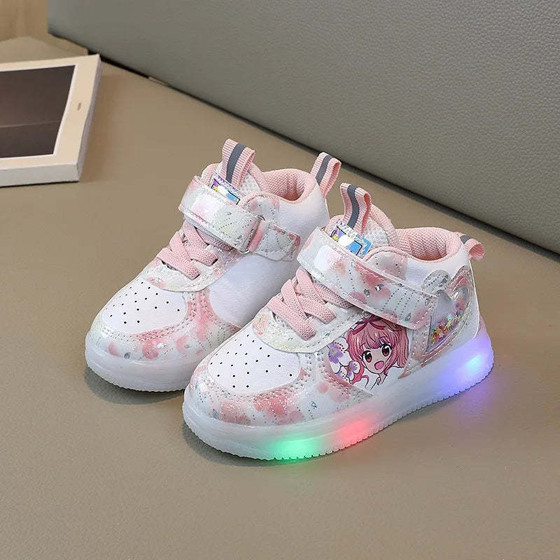 Cartoon LED Light Shoes Sneakers