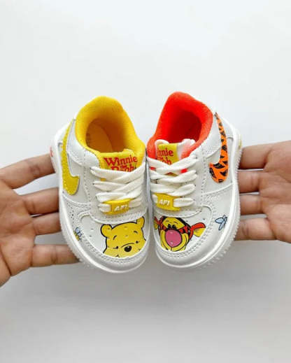 Winnie The Pooh Inspired Toddler Sneakers