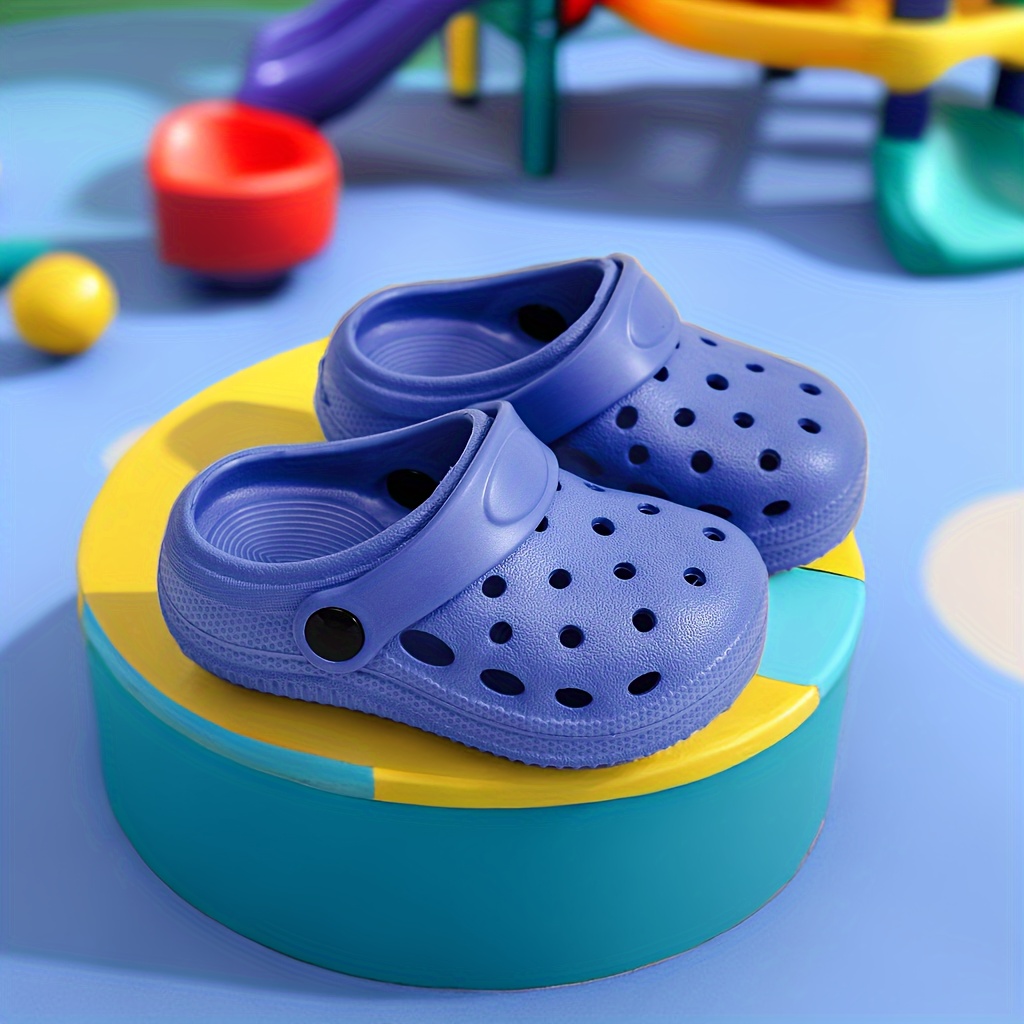 Casual Lightweight Indoor Outdoor Summer Wear Clogs For Kids