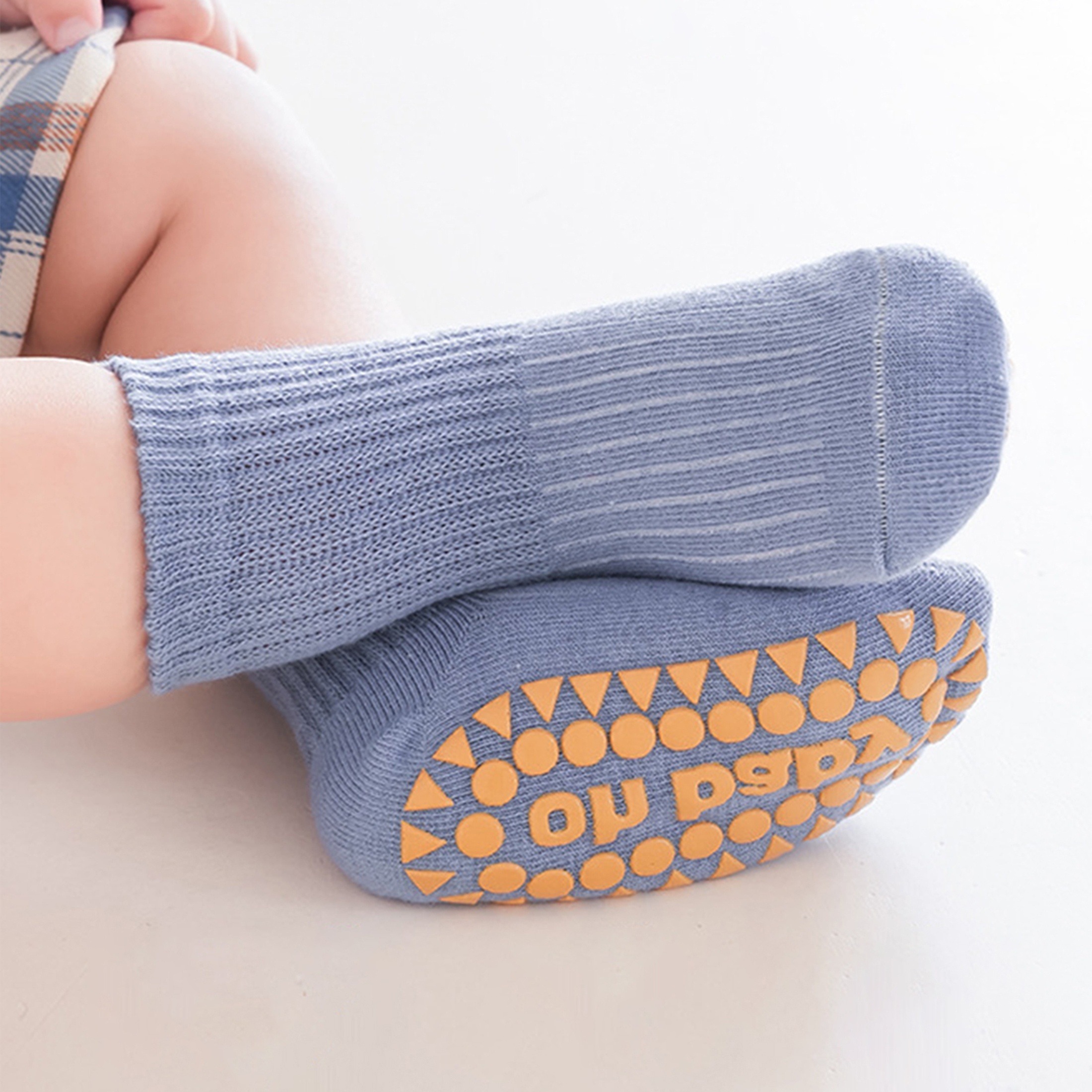 6 Pairs Of Cartoon Floor Socks For Toddler Training For Kids