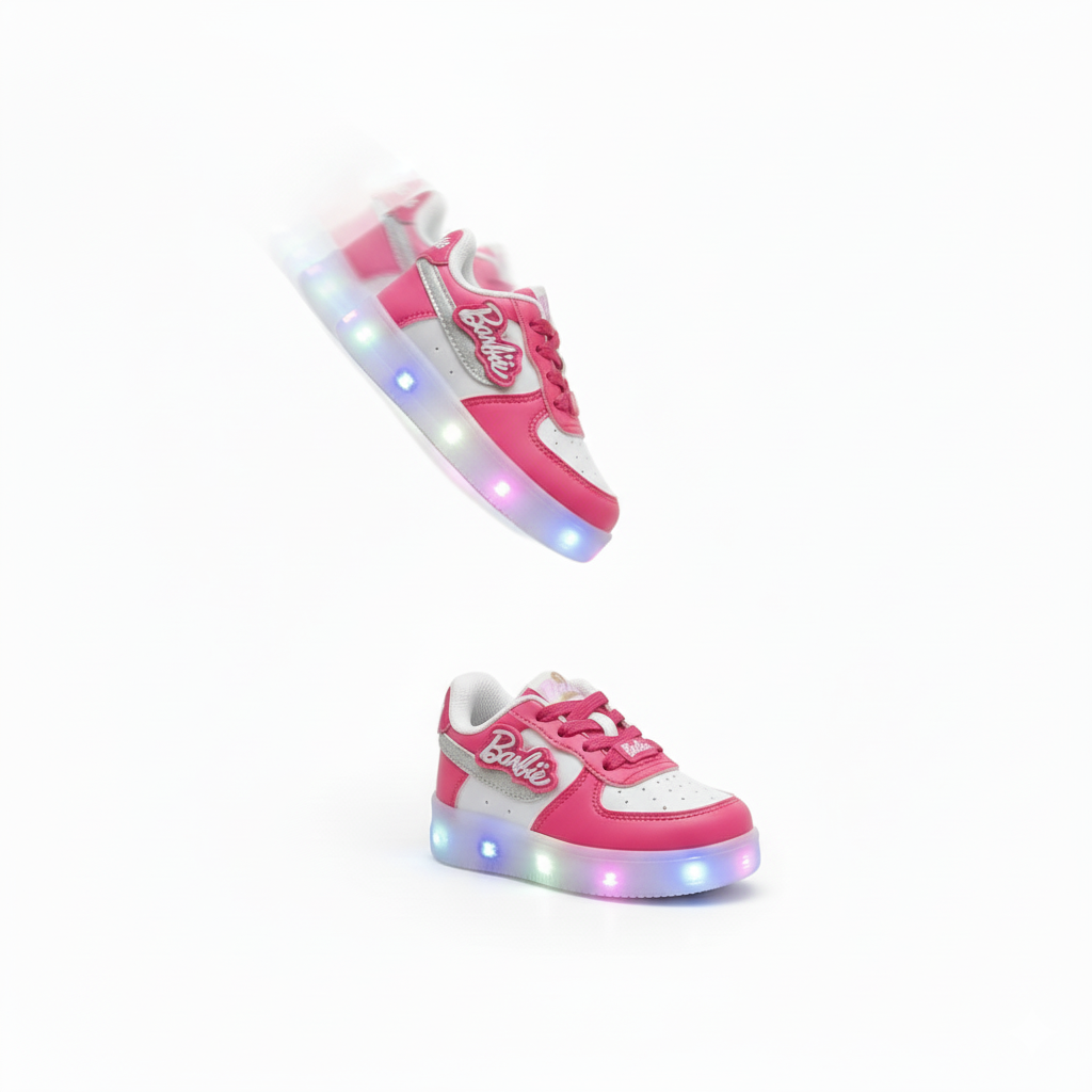Barbie LED sneakers detail view