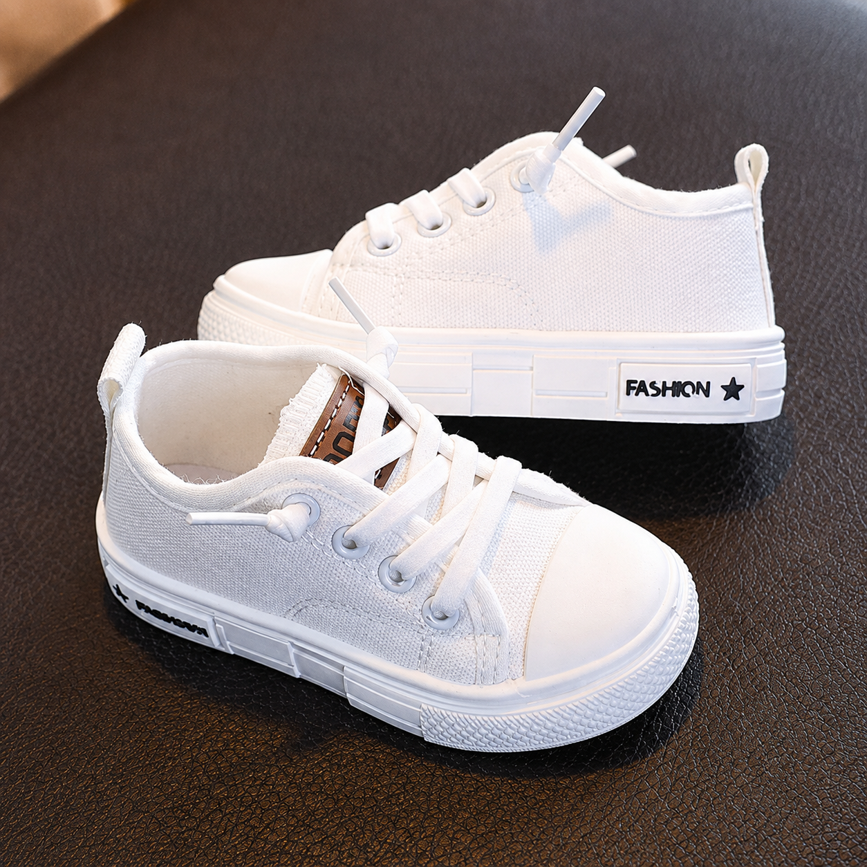 Casual Non Slip Soft Canvas Sneakers For Boys
