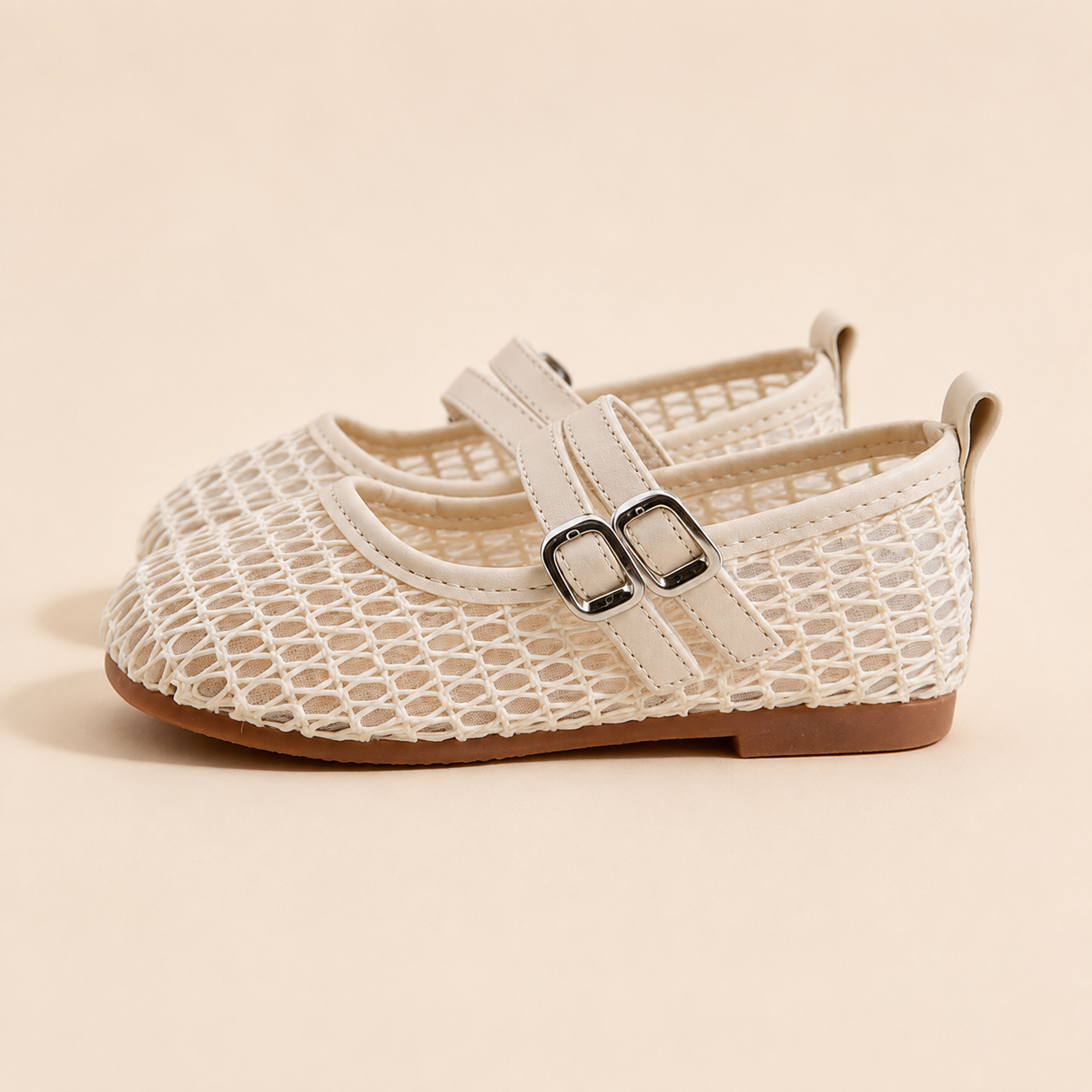 Adjustable Retro Style Fashion Sandals With Strap For Girls