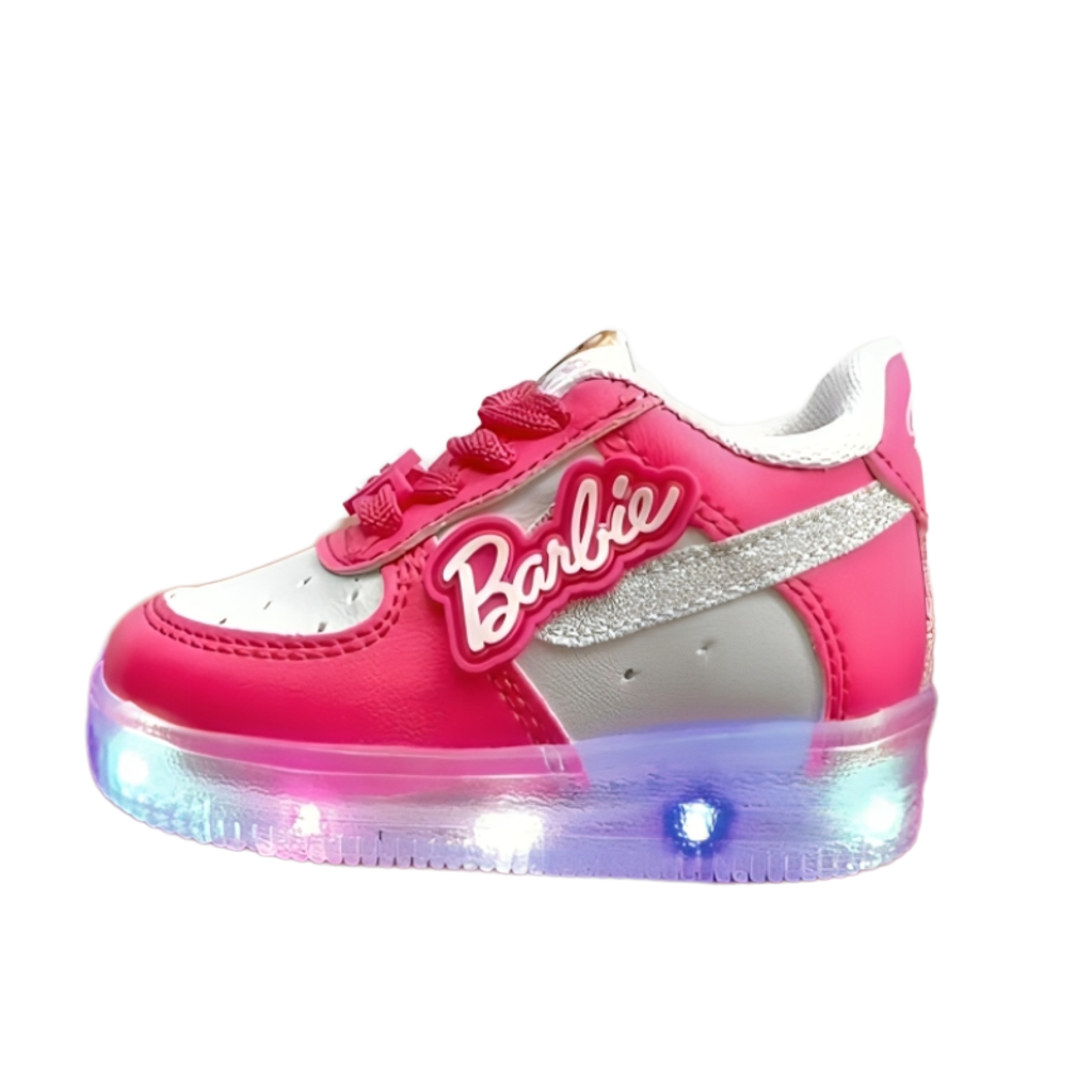 LED Light Up Barbie Sneakers
