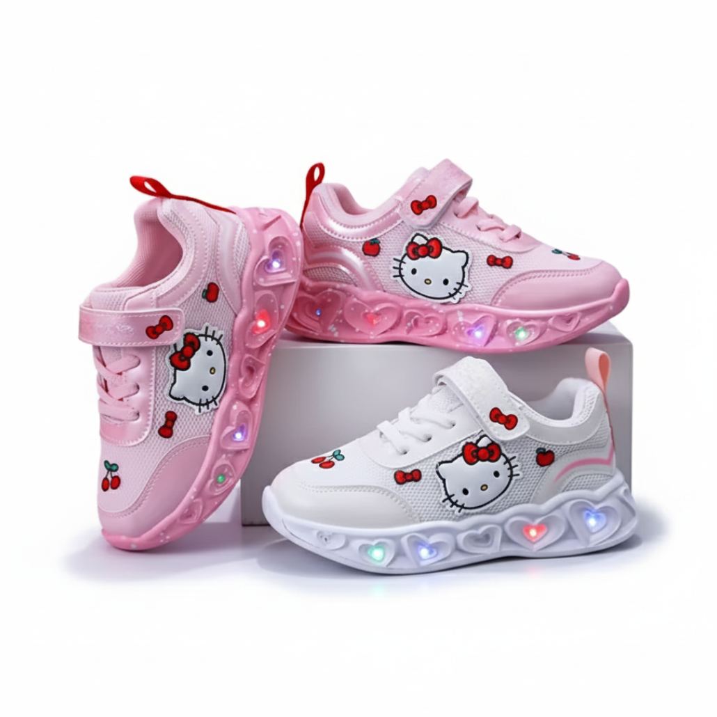 Glow In The Dark Princess Shoes With LED Lights