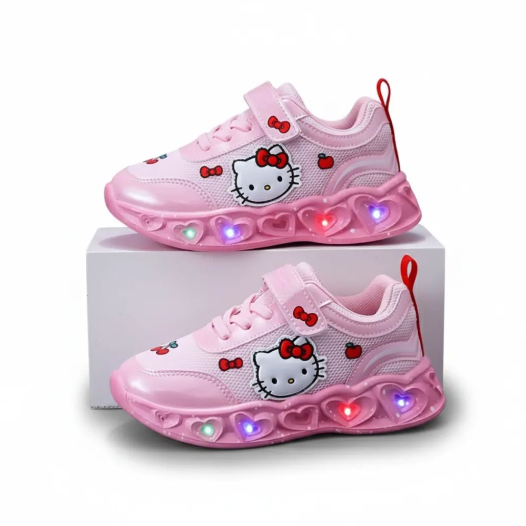 Glow In The Dark Princess Shoes With LED Lights