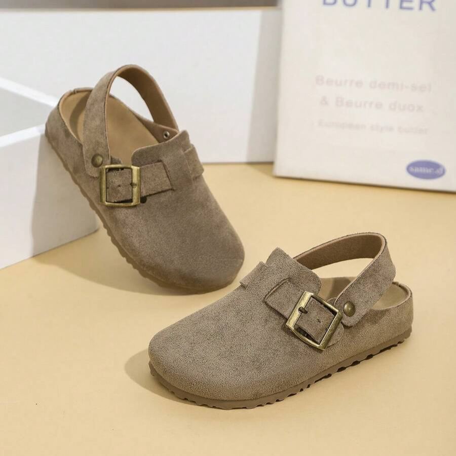 Retro Fashion Slouchy Slip On Shoes For Girls