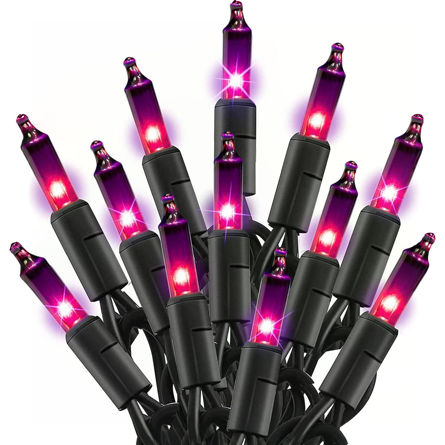 20FT 100 Count Incandescent Mini String Lights And Waterproof Hallowee