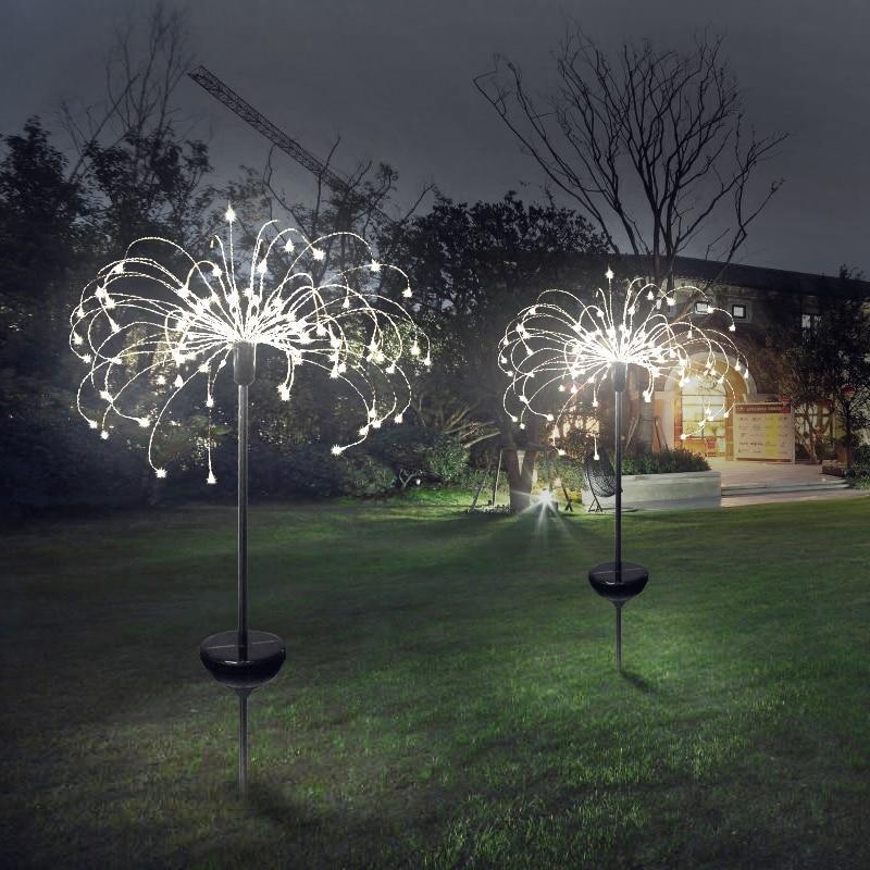 LED Solar Dandelion Lights-LED Solar Fairy Lights