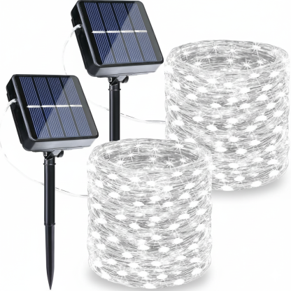 Pack Of 2 Halloween Solar String Lights
