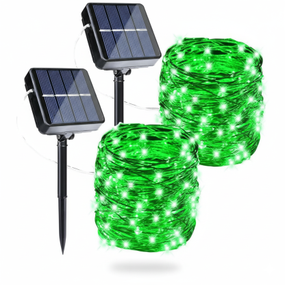Pack Of 2 Halloween Solar String Lights