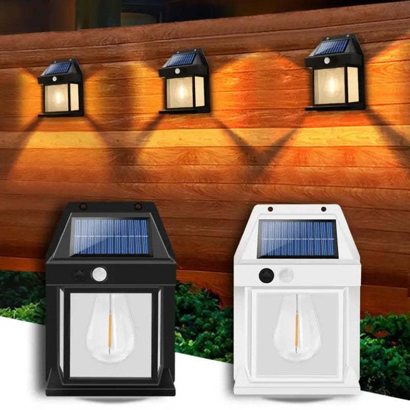 Solar Powered LED Wall Lantern-LED Solar Fairy Lights