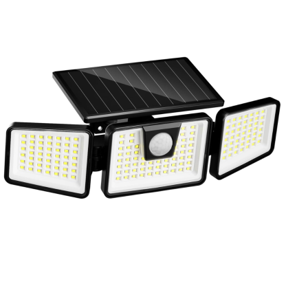 3 Head Solar Powered Motion Sensor Lights