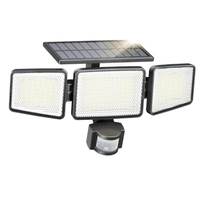 302 LED Solar Powered Waterproof Wall Mounted Flood Light