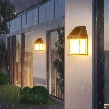 Solar Powered LED Wall Lantern-LED Solar Fairy Lights
