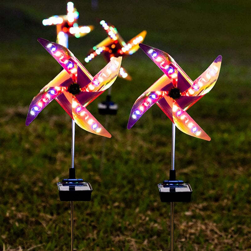 Solar Windmill Garden Light-LED Solar Fairy Lights