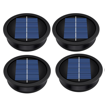 Pack Of 4 Solar Light Replacement Tops 2.76 Inch Waterproof Outdoor