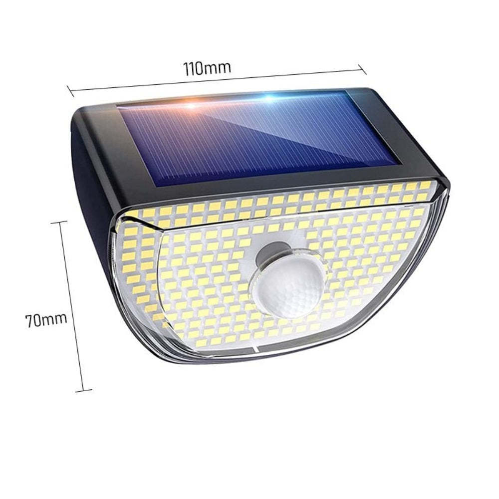 200 LED Solar 3 Modes Motion Sensor Lamp-LED Solar Fairy Lights