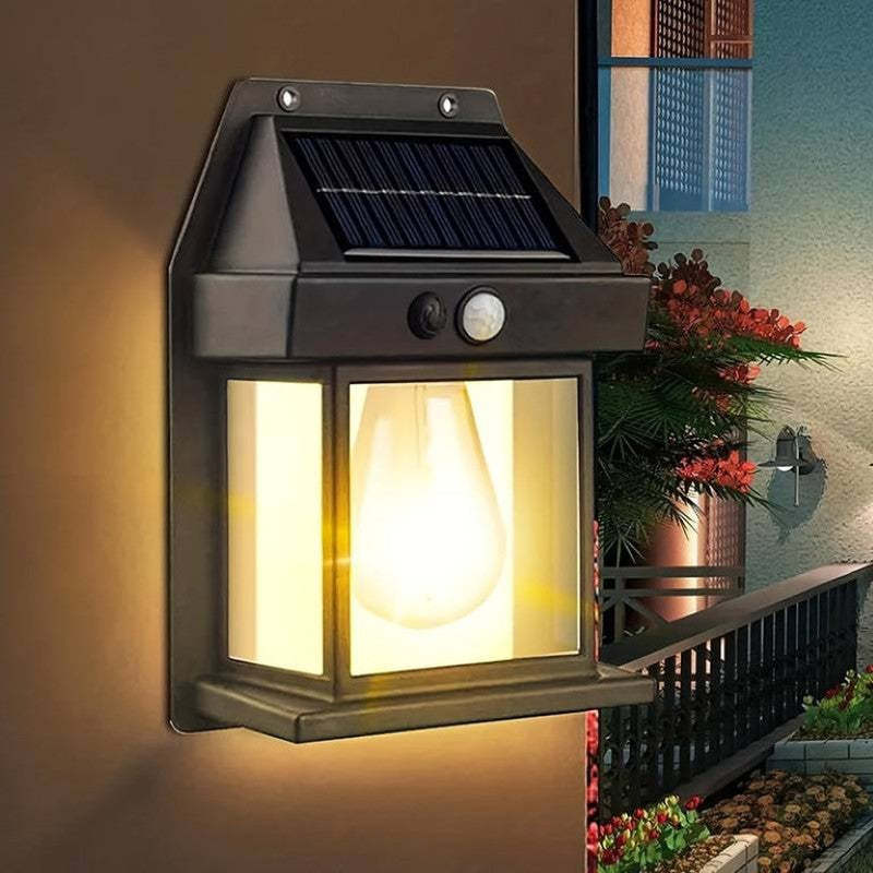 Solar Powered LED Wall Lantern-LED Solar Fairy Lights