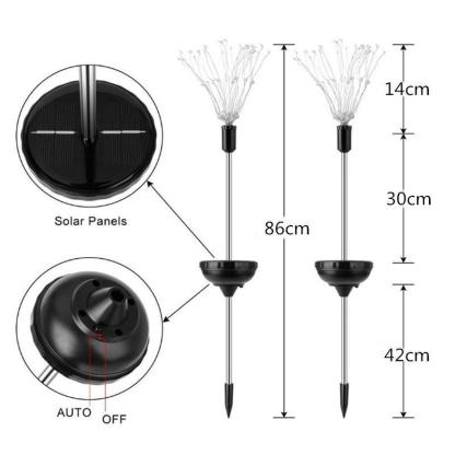 LED Solar Dandelion Lights-LED Solar Fairy Lights