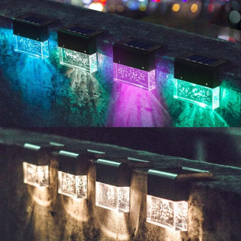 Solar Powered Outdoor Deck Light-LED Solar Fairy Lights