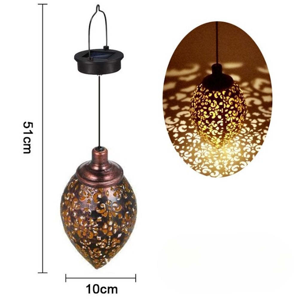 Solar LED Decorative Hanging Projector Lamp-LED Solar Fairy Lights