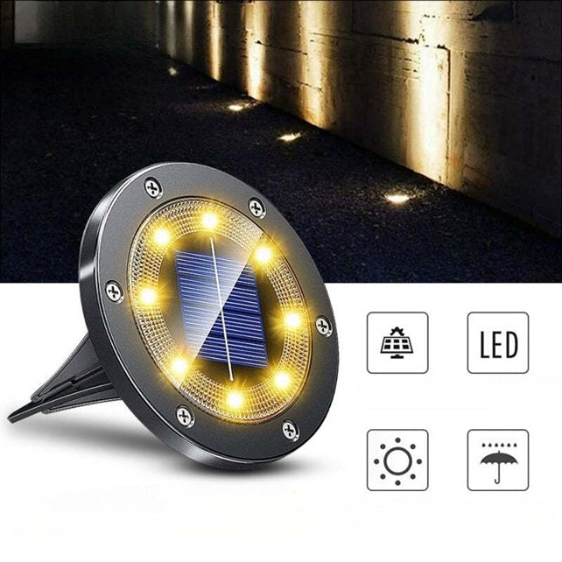 LED Solar Ground Light For Outdoor-LED Solar Fairy Lights