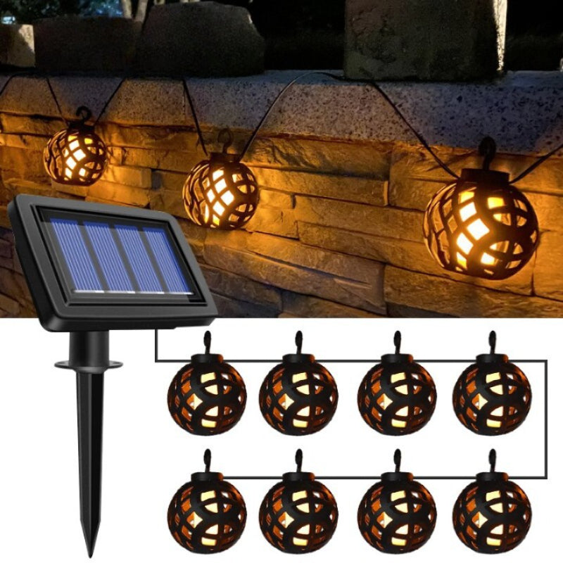 Solar Flame Ball Lamp LED-LED Solar Fairy Lights