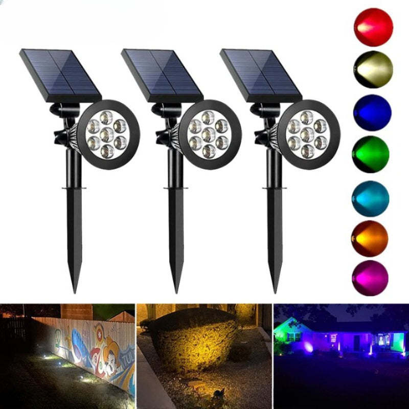 Solar Color Changing Lawn Ground Lamp-LED Solar Fairy Lights