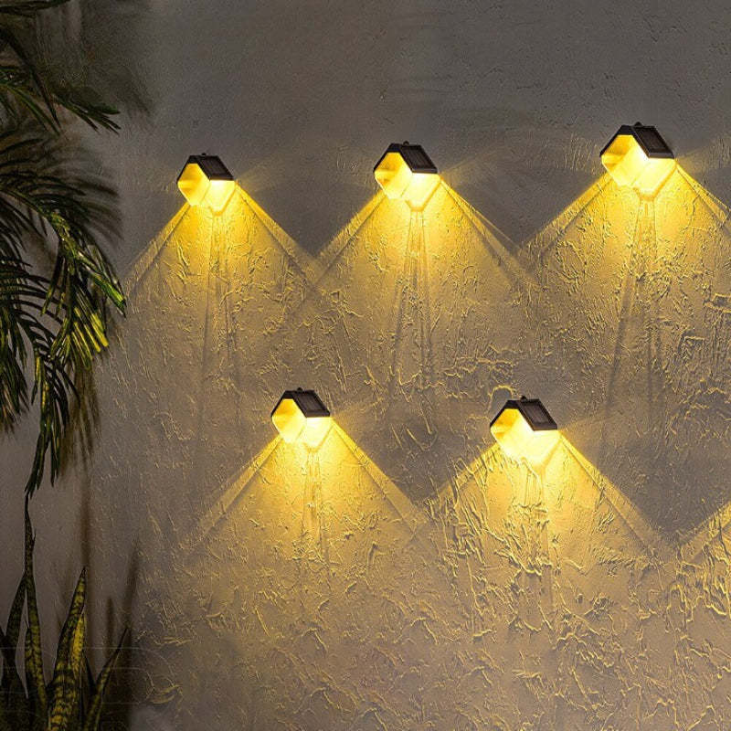 Outdoor LED Solar Wall Light For Garden-LED Solar Fairy Lights