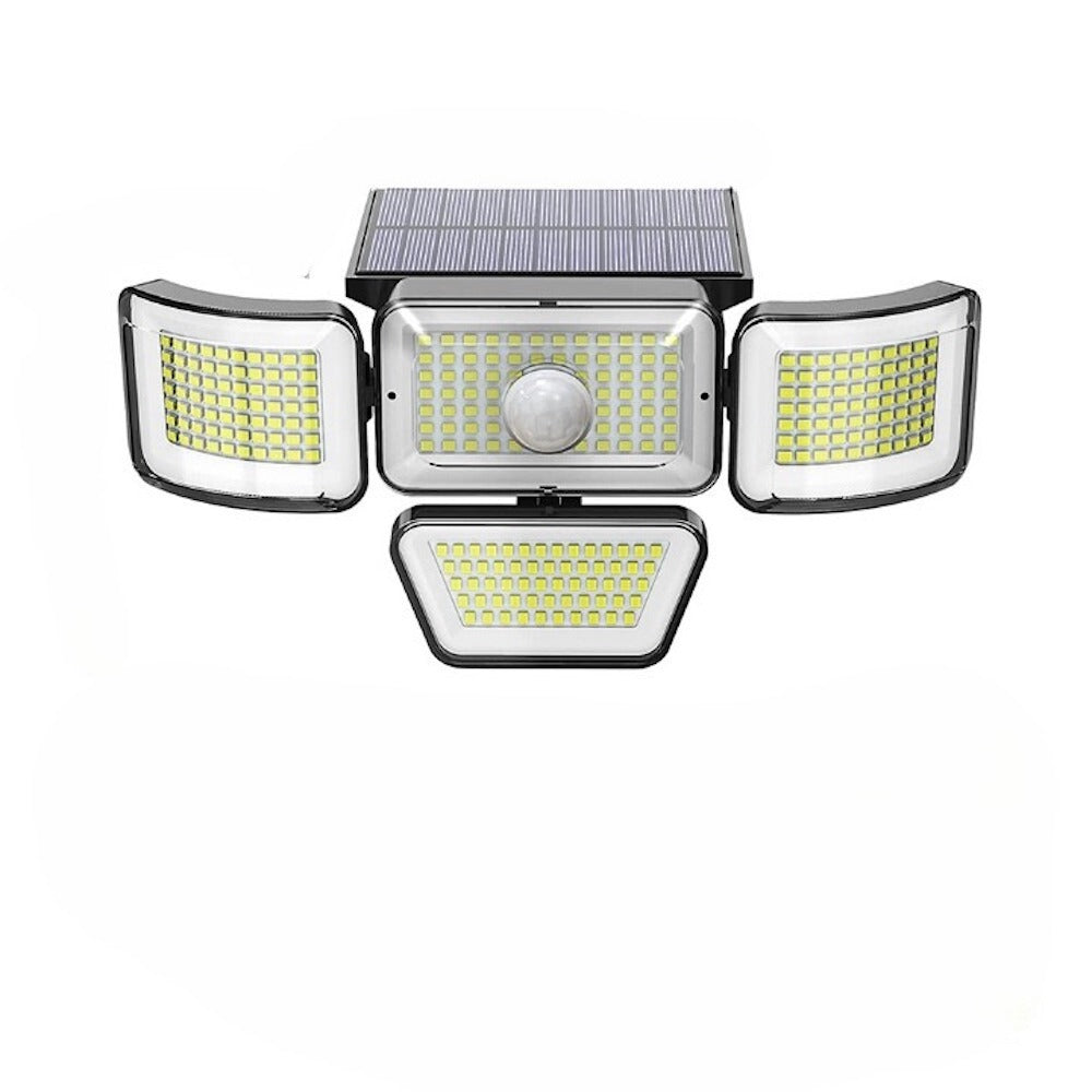4 Heads Motion Sensor Solar Wall Lamp-LED Solar Fairy Lights