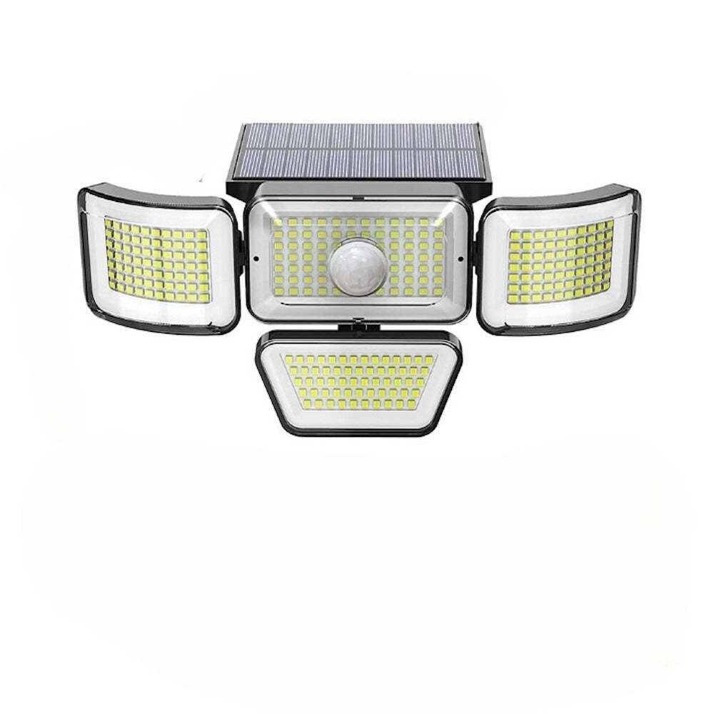 4 Heads Motion Sensor Solar Wall Lamp-LED Solar Fairy Lights