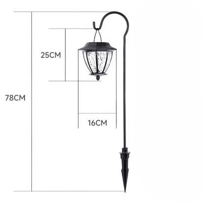 Solar LED Wall Water Wave Style Lamps-LED Solar Fairy Lights