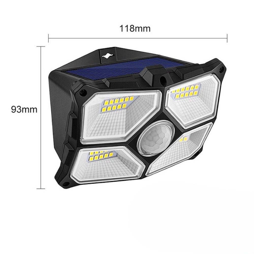 3 Modes PIR Motion Sensor Solar Lamp-LED Solar Fairy Lights