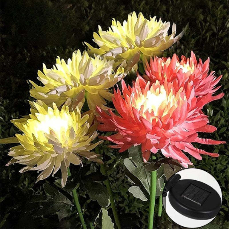 Outdoor Garden Flower Light-LED Solar Fairy Lights