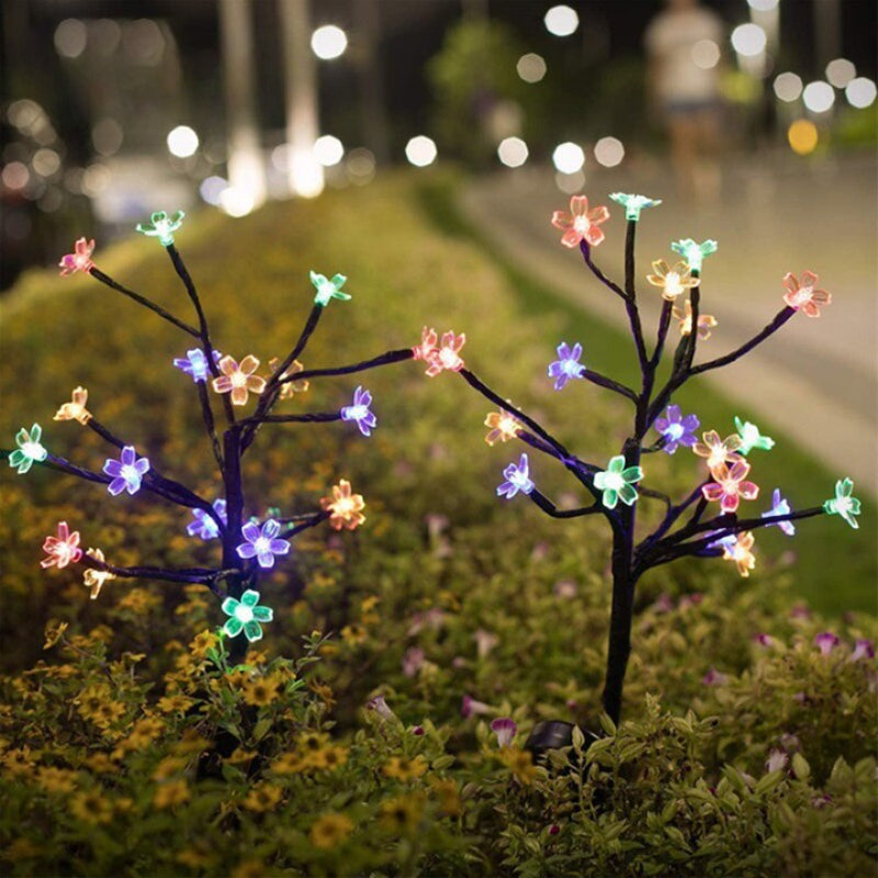 Outdoor Solar Cherry Blossom Light-LED Solar Fairy Lights