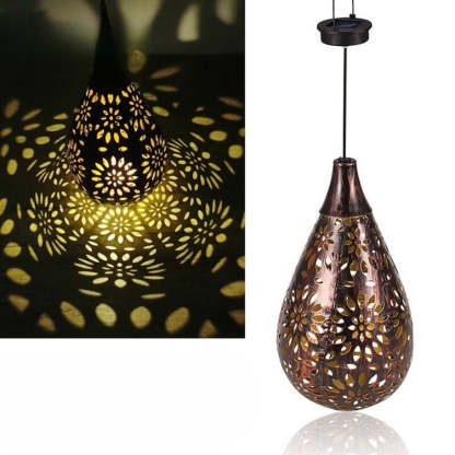 Solar LED Decorative Hanging Projector Lamp-LED Solar Fairy Lights