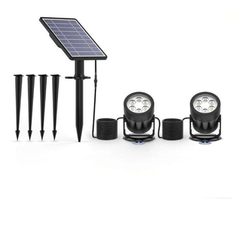 1 TO 4  Solar LED Underwater Pond Lights-LED Solar Fairy Lights