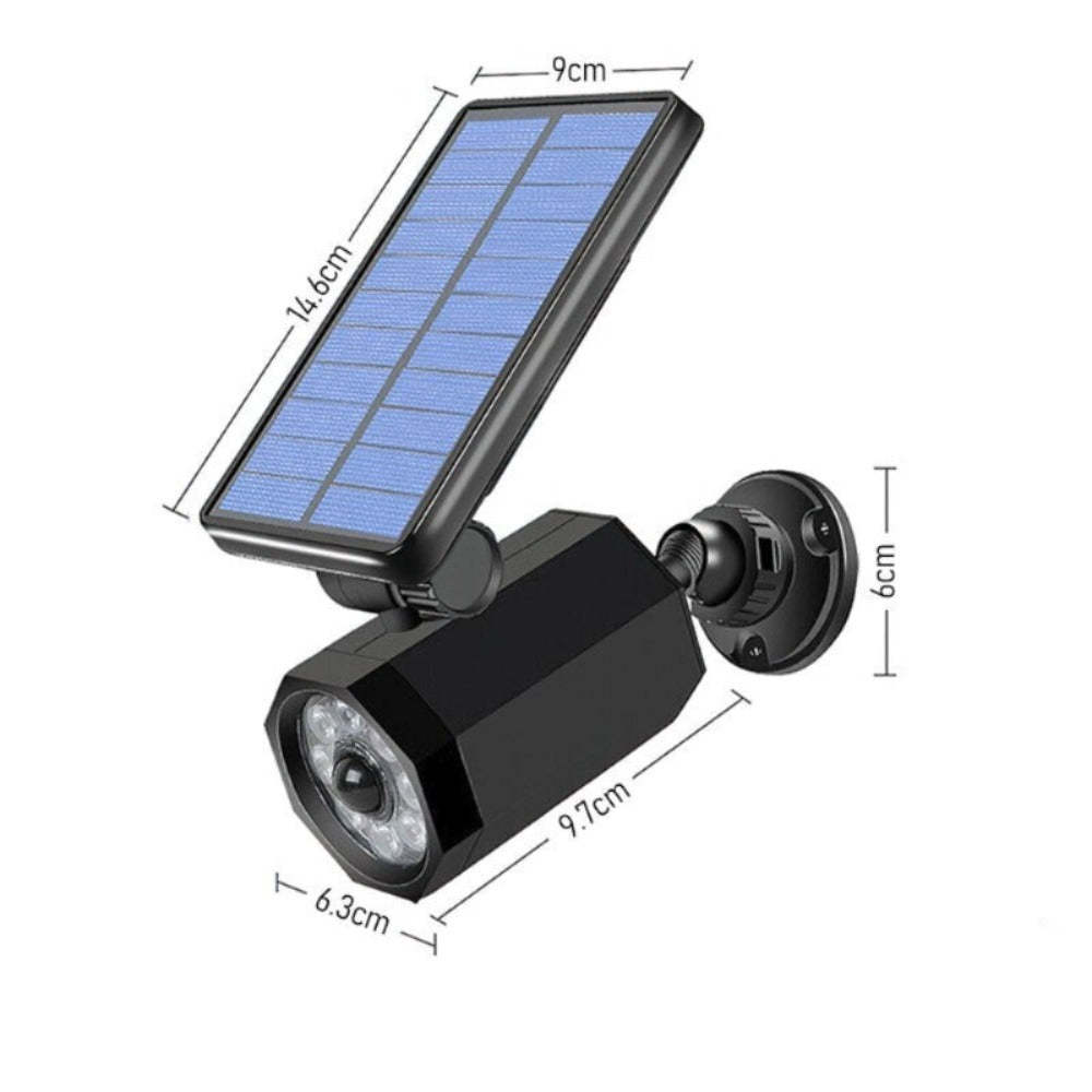 Analog Monitor Solar Rotatable Wall Lamp-LED Solar Fairy Lights