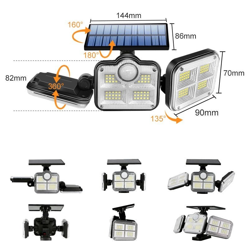 LED Solar Adjustable Lights-LED Solar Fairy Lights