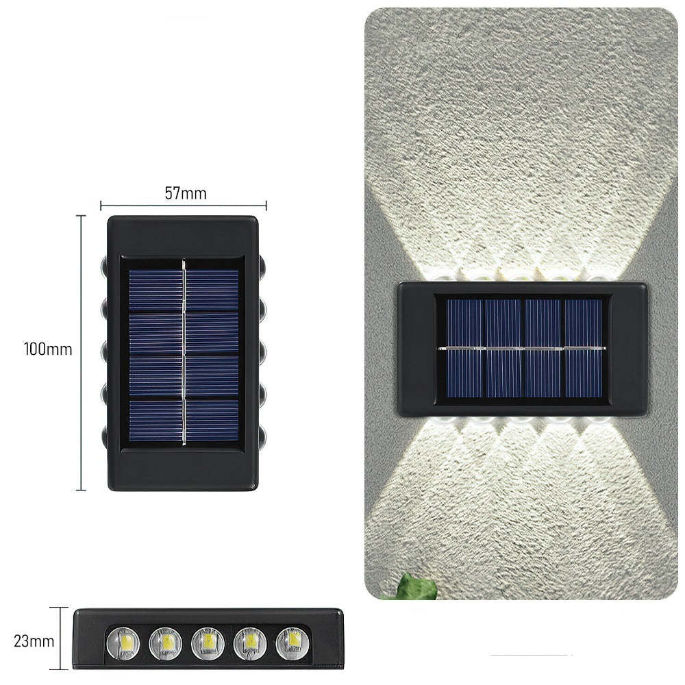 Solar Wall Lamp Outdoor-LED Solar Fairy Lights