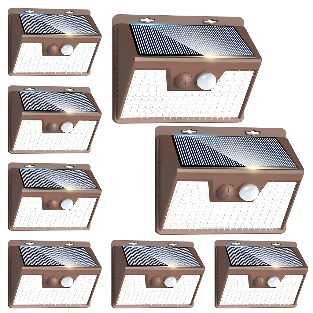 140 LED Solar Powered Waterproof Fence Light